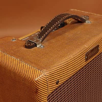 1960 Fender Champ Amp Tweed 5F1 - Narrow Panel image 2