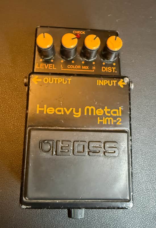Boss HM-2 Heavy Metal (Black Label) Taiwan 1988 - 1992 - Black image 1