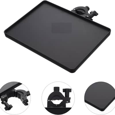 1pc Mic Rack Stand Tray Adjustable Clamp-On Rack Tray Holder Universal Mic Microphone Stand Tray for Live Streaming Karaoke Concert image 3