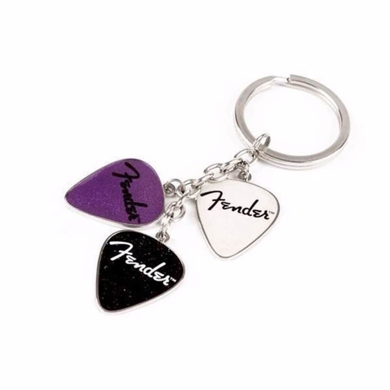 Lot of 10 Fender Love Peace and Music Keychains - Model 9100264000 image 1