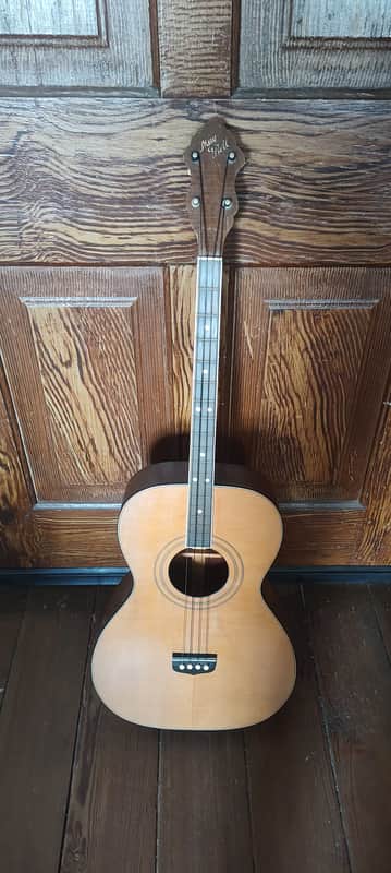1920s-30s May Bell Tenor Guitar w/ Case image 1