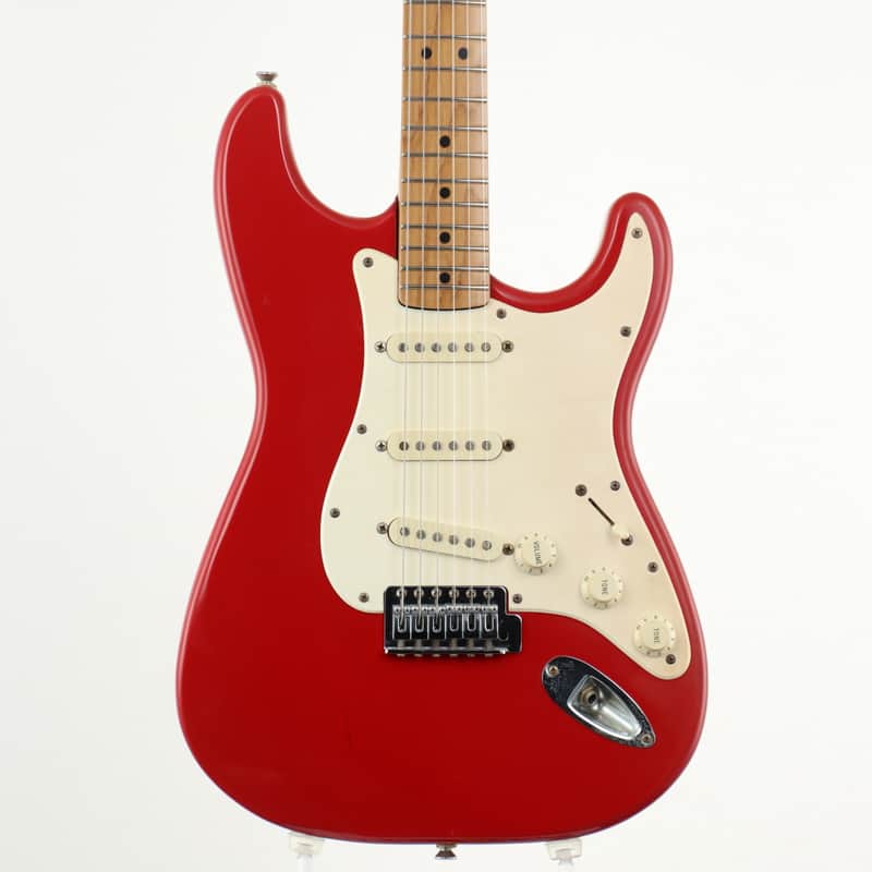 ギター Fender Mexico Stratocaster MOD Fender Mexico Stratocaster Mod Red [SN MX23106014] (10/21