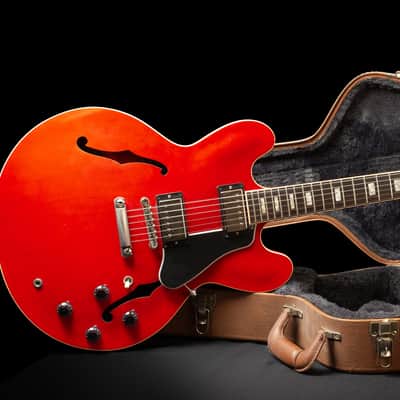 Gibson ES 335 Reissue 63 Memphis 2016 - Cherry Red image 2