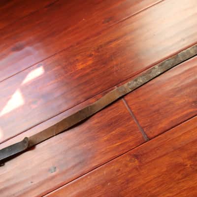 Grover Ancient Black Leather Strap 1950's/60's ??? image 10