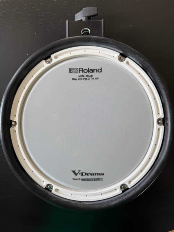 Roland PDX-8 V-Drum 10" Dual-Trigger Mesh Snare Drum Pad 2010s - Black image 1