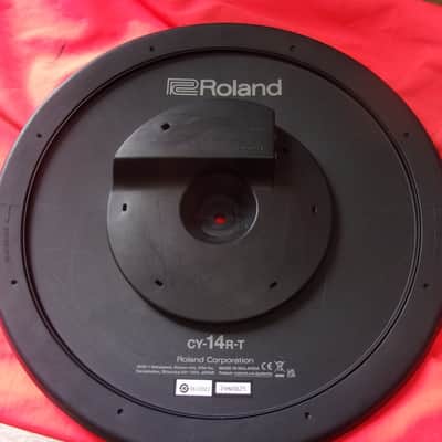 Roland TD-17 EDrum CY-14R-T Ride Cymbal 2 Input 1/4" Triple Zone tested + works great image 5