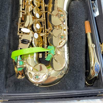 Selmer-Paris Super Action 80 Series III (Model 62 HA) (High Altisimo) Professional Model Eb Alto Saxophone Late 90's Gold Lacquer image 2