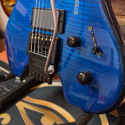 Steinberger GM4S Early 2000's - Blue flame top image 4