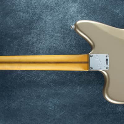 Fender American Pro Classic Jaguar Rosewood Faded Firemist Gold US25091367 image 2