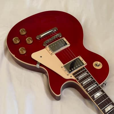 2023 Gibson Les Paul Standard - Heritage Cherry Red - Eric Clapton, George Harrison "Lucy" Vibe - Free Pro Setup image 3
