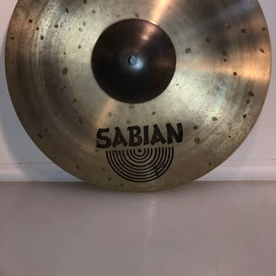 Sabian 18” Saturation crash- signed by Virgil Donati image 1