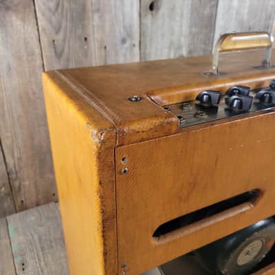 Gibson GA-80 Vari-tone Robin Trower Owned? Tweed Guitar Amp 1959 - Tweed image 9
