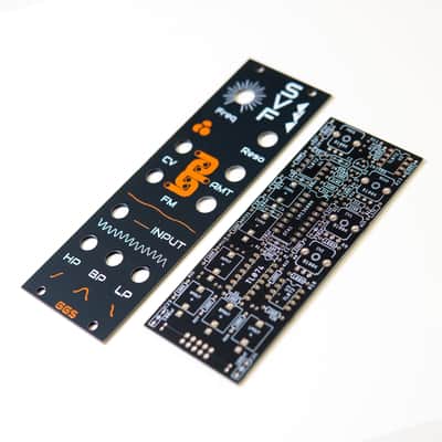 State Variable Filter | Eurorack DIY Kit – PCB & Panel | OTA Core | 8HP Bild 2