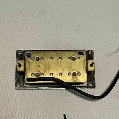 2000's Korean Ibanez RG Series PSND1 Powersound 1 Neck Humbucker Guitar Pickup w/ Ring 12.98k image 4