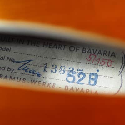 Framus 5/150 Star Bass 1962 Sunburst image 11