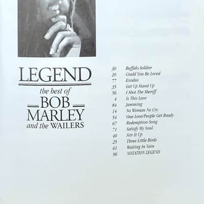 Legend: the Best of Bob Marley and the Wailers - Guitar image 2