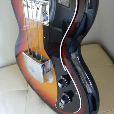 Penco Bass 70s Tobacco Burst Lawsuit-Era Double Cut Gibson SG FREE Shipping image 4