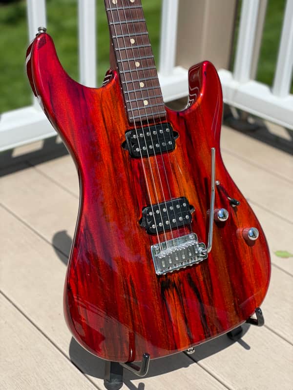 Suhr Standard Custom RARE Lava Drip image 1