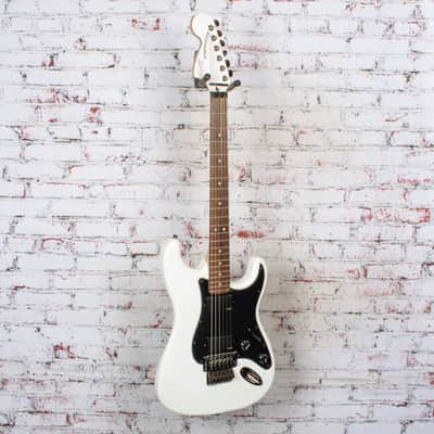 Squier - 2018 Contemporary Active Stratocaster HH Electric Guitar Olympic White - USED image 10