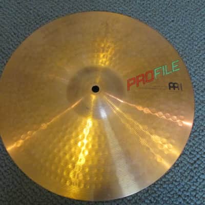 Meinl Rare Vintage Profile 14 Inch Volcanic Rock Hi Hat Cymbals - Excellent! image 3