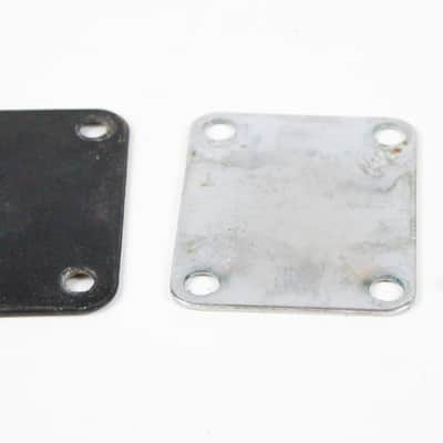 1972 Vintage Fender Precision Bass/Telecaster/Jazz Bass Neck Plate Chrome w/Orginal Screws 1970s USA image 4