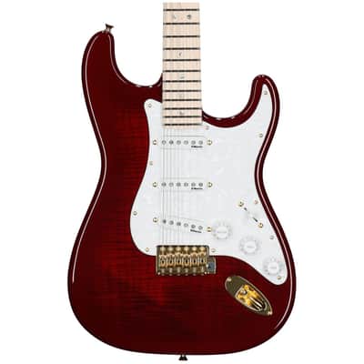 Fender Richie Kotzen Stratocaster Electric Guitar, Transparent Red Burst, Open Box (Very Good) image 4