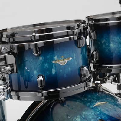 TAMA Starclassic Maple  MA42TZBNS-MEB Molten Electric Blue Burst Black Nickel HW image 2