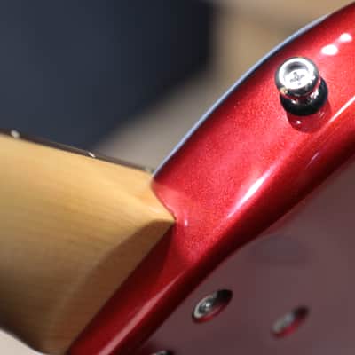 Duesenberg Julietta Baritone Catalina Red Solid Alder Body Electric Guitar w/Bag image 15