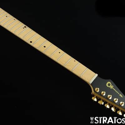 Charvel Angel Vivaldi Pro Mod DK24-7 NECK & GOLD TUNERS Reverse Headstock Maple image 2