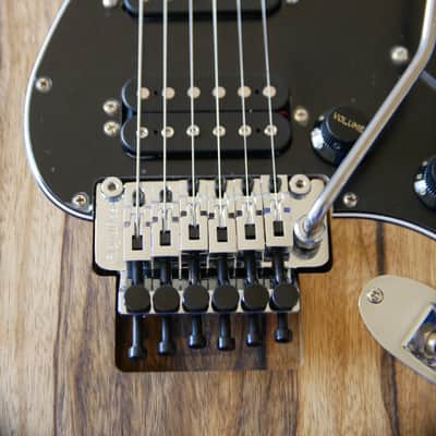 Kiesel Carvin Bolt Kit Natural Strat Guitar W/ Floyd Rose HSS USA American image 4