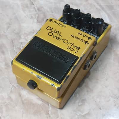 Boss SD-2 Dual OverDrive (Silver Label) 1993 - 1998 - Yellow image 6