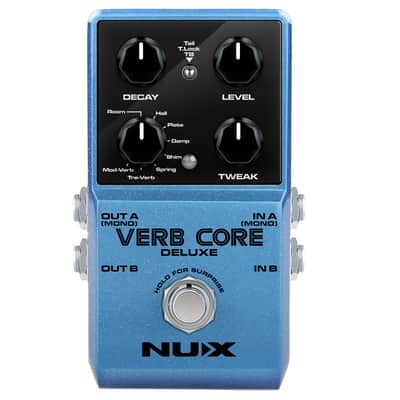 New NUX Verb Core Deluxe Reverb Guitar Effects Pedal image 1