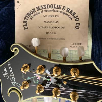 Flatiron F5-Artist "RARE" Lefty Mandolin 1996 image 9