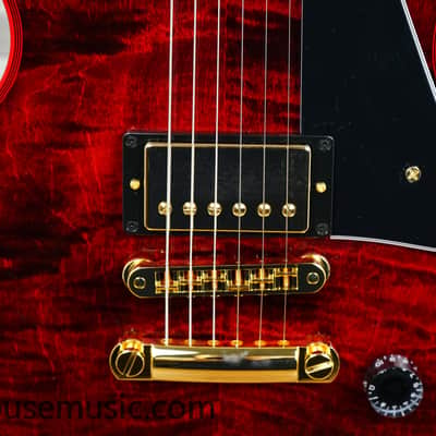 Gibson Custom Shop Les Paul Custom Figured - Red Widow image 5
