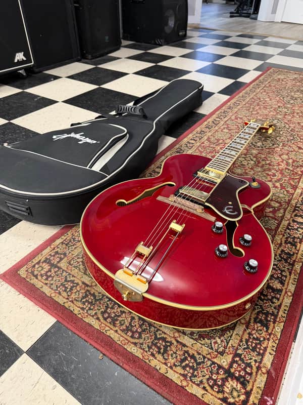 Epiphone Broadway with Laurel Fretboard 2023 - Present - Wine Red image 1