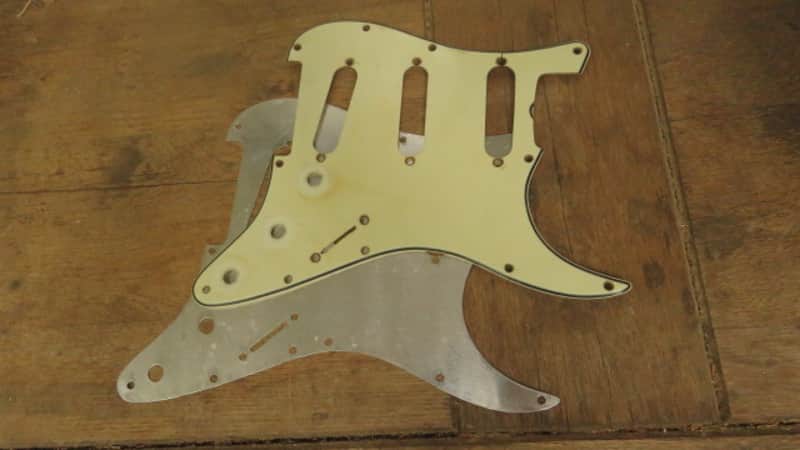 Fender green pickguard