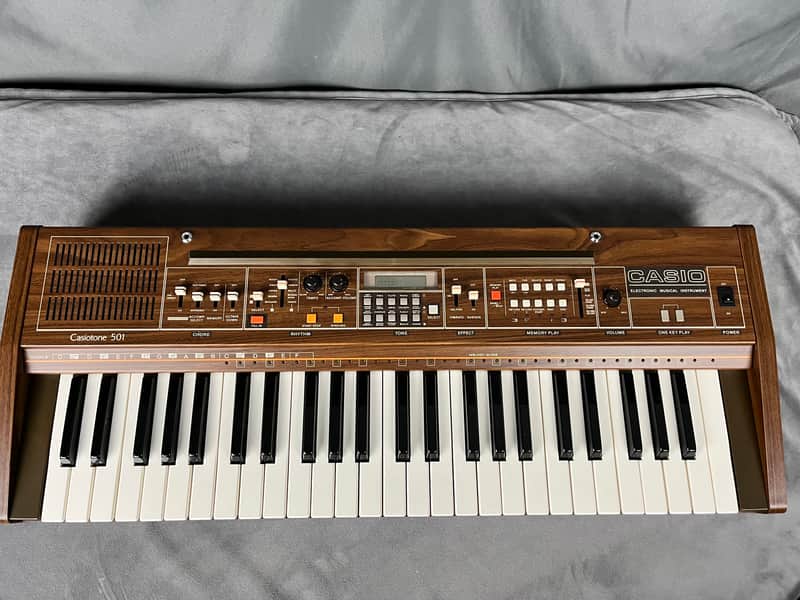 Casio Casiotone 501 Vintage Keyboard 1983 | Reverb