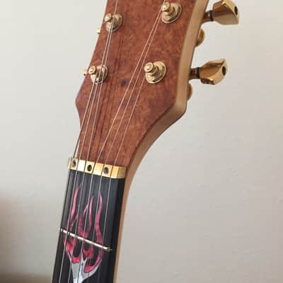 Alembic CUSTOM Skylark 6 string Electric Guitar Pele 2006 Burl Amboyna WILL TRADE FOR ALEMBIC BASS image 8