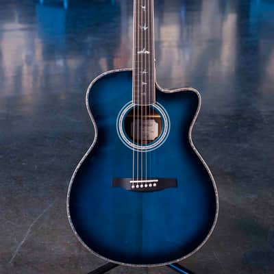 PRS SE A60 ANGELUS WITH FISHMAN PRESYS VT PICKUP - COBALT BLUE BURST WITH CASE image 2