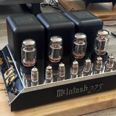 McIntosh MC275 MkII Commemorative Edition 75-Watt Stereo Tube Power Amplifier 1993 - 1994 - Silver image 7