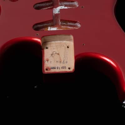 Fender American Original '60s Stratocaster Body 2019 - Candy Apple Red image 7