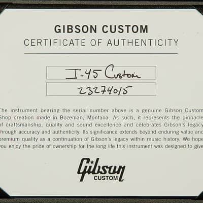 Gibson J-45 Custom image 7