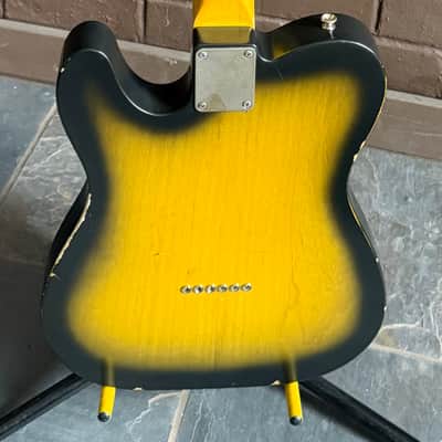 Nash T-72 TL Thinline Electric Guitar 2018 - Two Tone Sunburst image 4