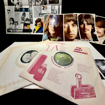 The Beatles Rare Finds Combo “White Album & Butcher Album 1968-79 | Original “Unplayed” | Stage 3 “Peeled - Butcher” | Original “Embossed” White Album” image 17