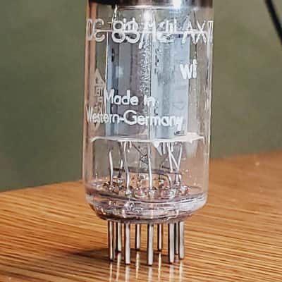 12AX7/ECC83 Telefunken Ribbed Plate MaxiPreamp2/TV7 tested (1) tube lot image 1