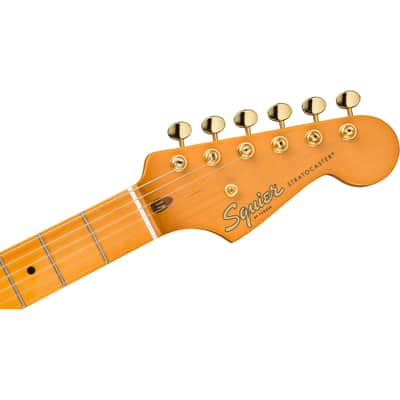 Squier Factory Special Run Classic Vibe '50s Stratocaster - White Blonde w/Gold Hardware image 4