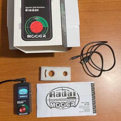 MOOER Radar Speaker CAB Simulator Simulatore di Speaker Chitarra e Basso imagen 6