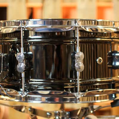 PDP 6.5x14 Concept Black Nickel over Steel Snare Drum - PDSN6514BNCR image 2