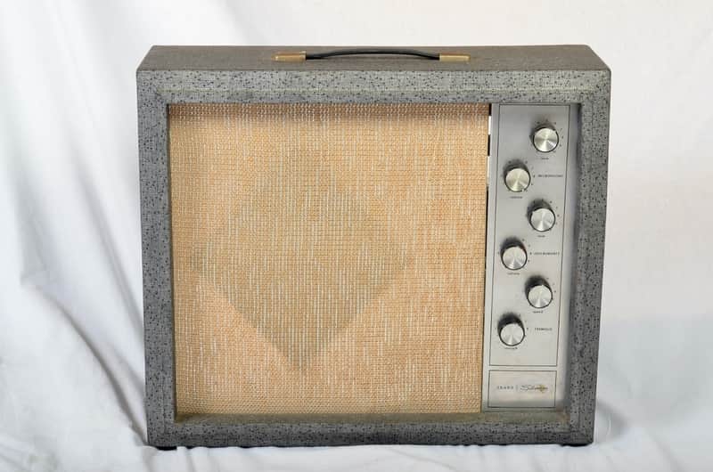 Silvertone Model 1482 5-Watt 1x12 Guitar Combo 1960s - Black image 1