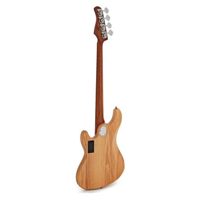 Cort GB64JJNAT GB Series Soft Maple Body Roasted Maple Neck 4-String Electric Bass Guitar image 2